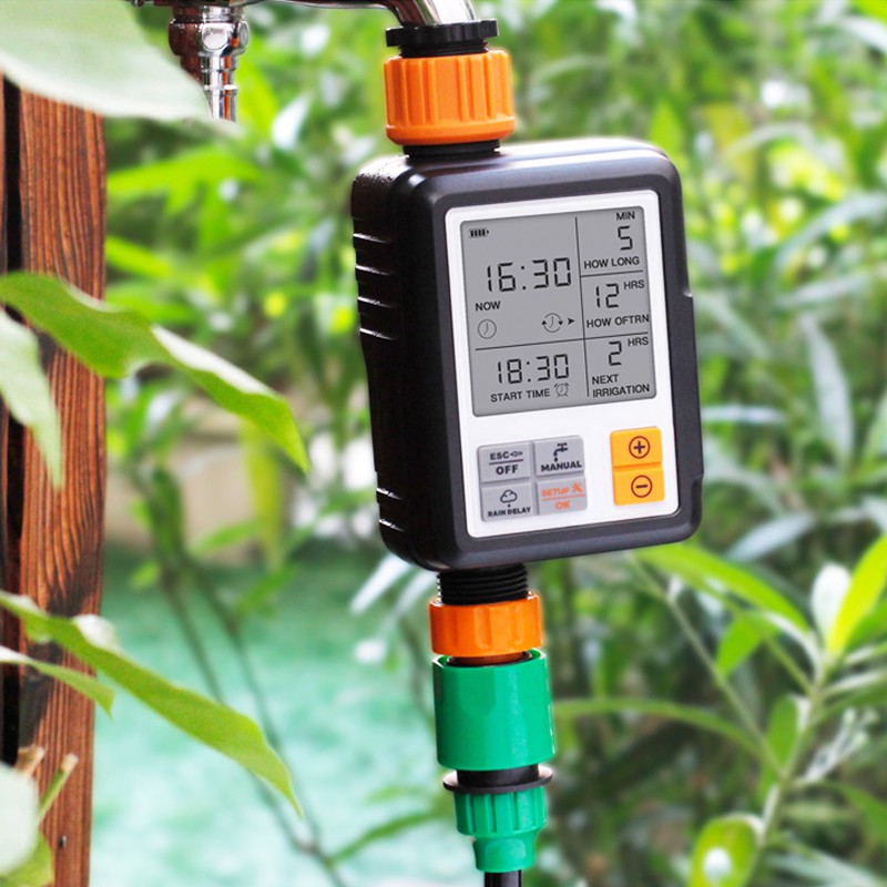 Ready Stock Garden Automatic Water Tap Timer Sprinkler Drip Digital