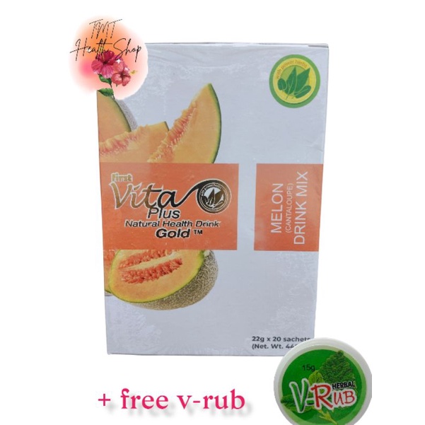 MELON GOLD VITA PLUS JUICE 20 SACHETS Shopee Philippines