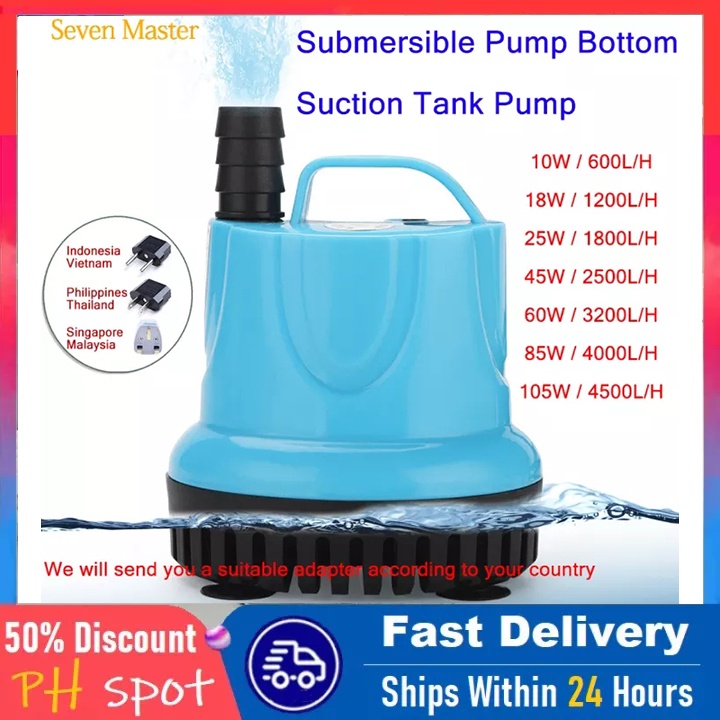 9003800l/H 220240v Submersible Water Pump Aquarium Fish Pond Tank