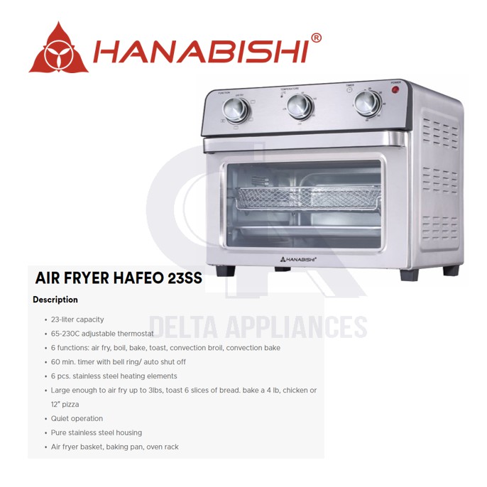 Hanabishi Air Fryer lupon.gov.ph