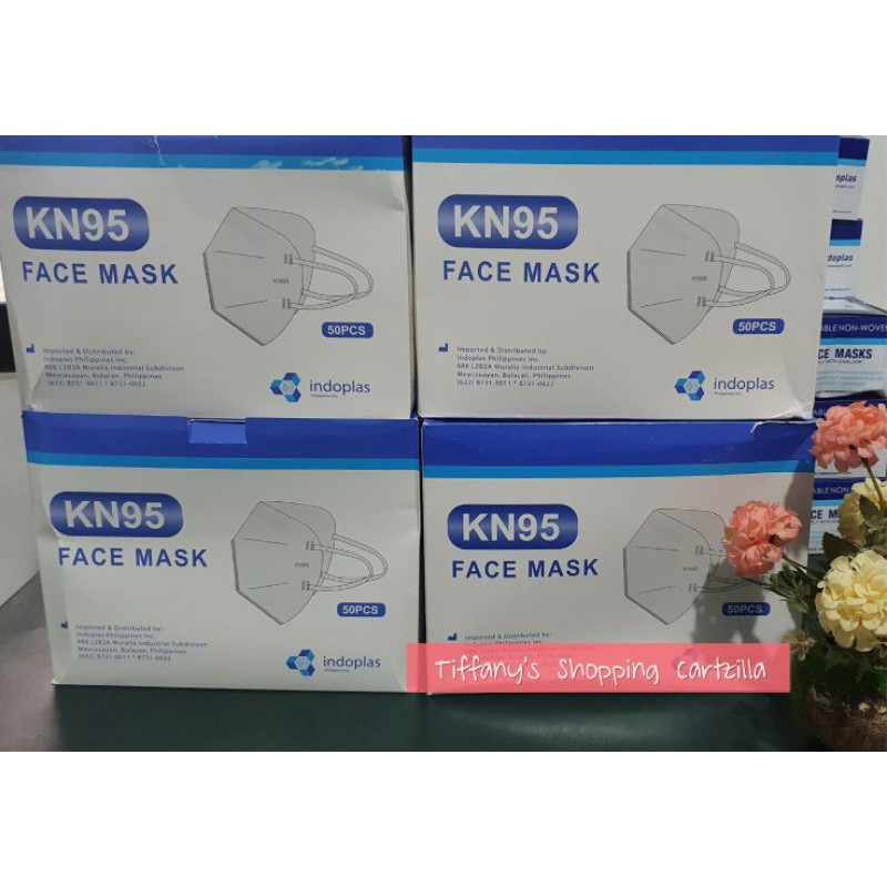 Indoplas KN95 Disposable Face Mask Sold Per Piece Shopee Philippines