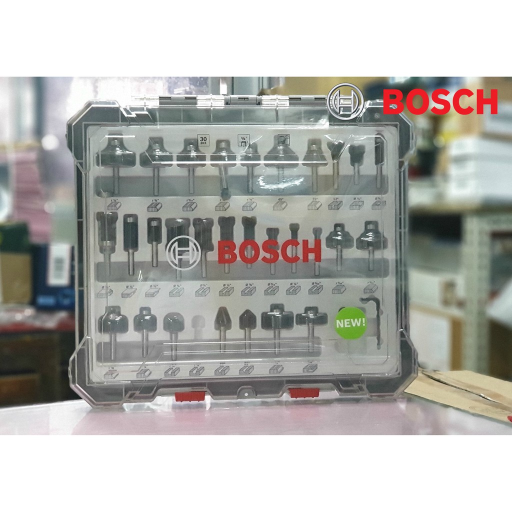 Router Bits DIY Tools & Equipment BOSCH ROUTER BIT SET 30