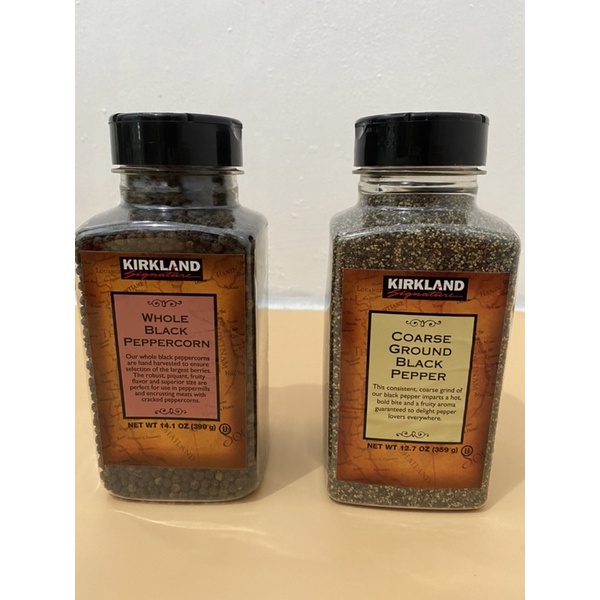 Kirkland Whole/Ground Black Pepper (359 g) Shopee Philippines