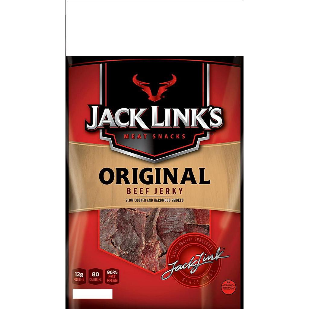 Jack Link’s Beef Jerky Original Jerky, Good Source of Protein, 96 Fat