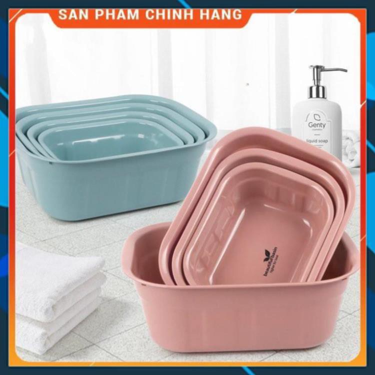 GENUINE Multifunction rectangular plain plastic pots, rectangular