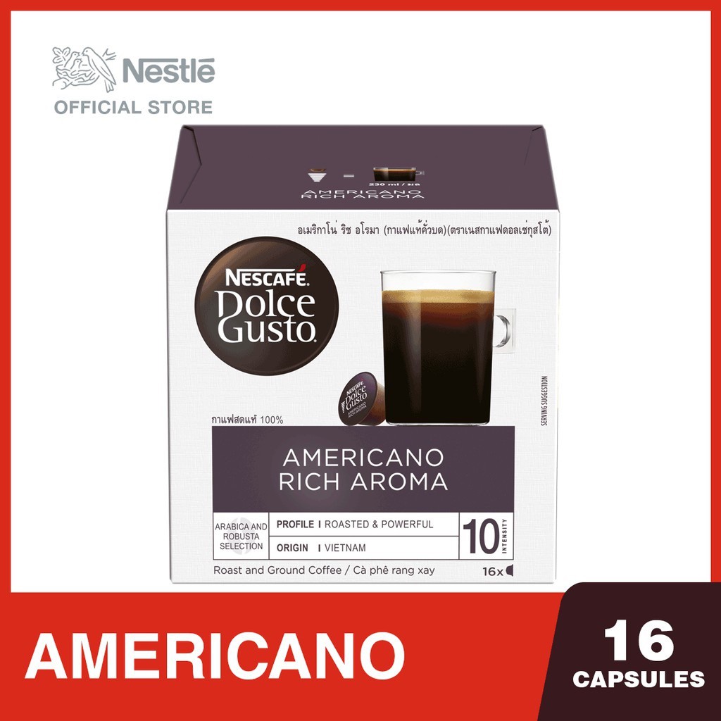 NESCAFÉ Dolce Gusto Americano Coffee Capsules Shopee Philippines