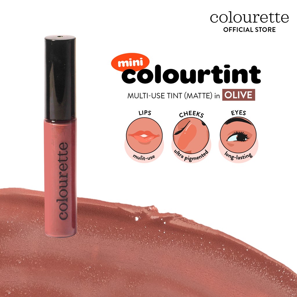 Colourette Colourtint Mini in Olive (Matte) [LongLasting, Matte Lip