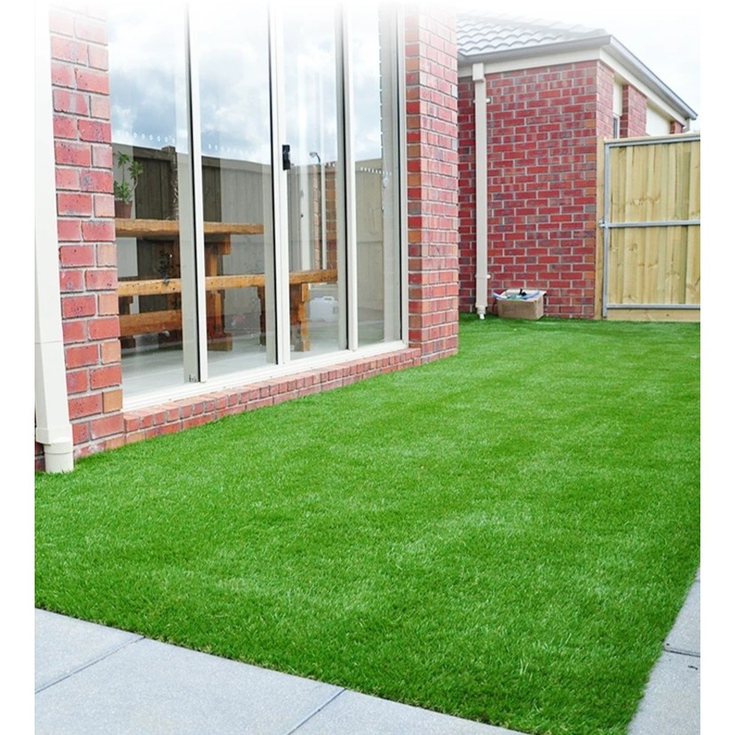 (THICK) 2M x 1M Artificial Model Grass Meadow Turf Mat Layout Flooring