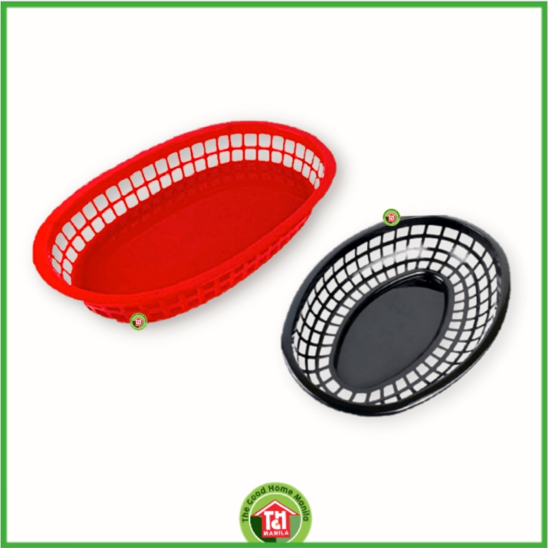 Fast Food Tray Basket Food Serving Plate Oval Square for unli wings