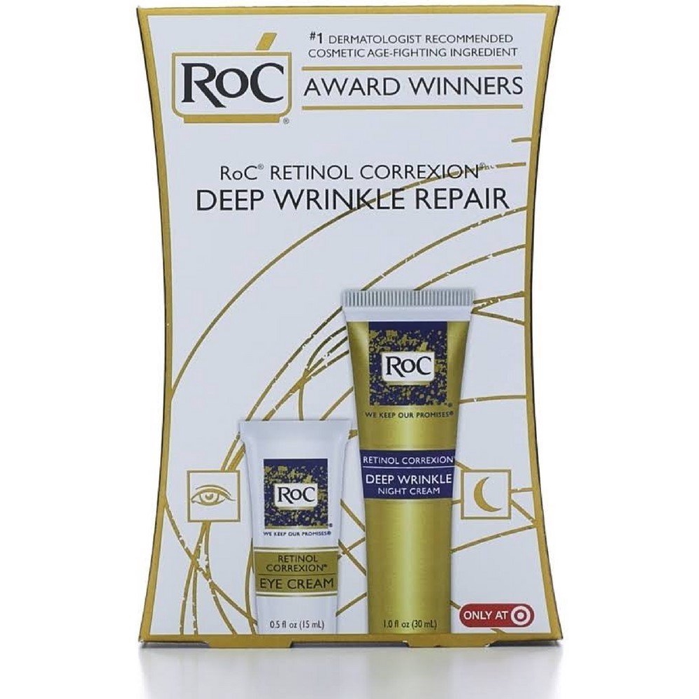RoC Retinol 1 Kit Deep Wrinkle Night Face Cream (30 mL) Retinol