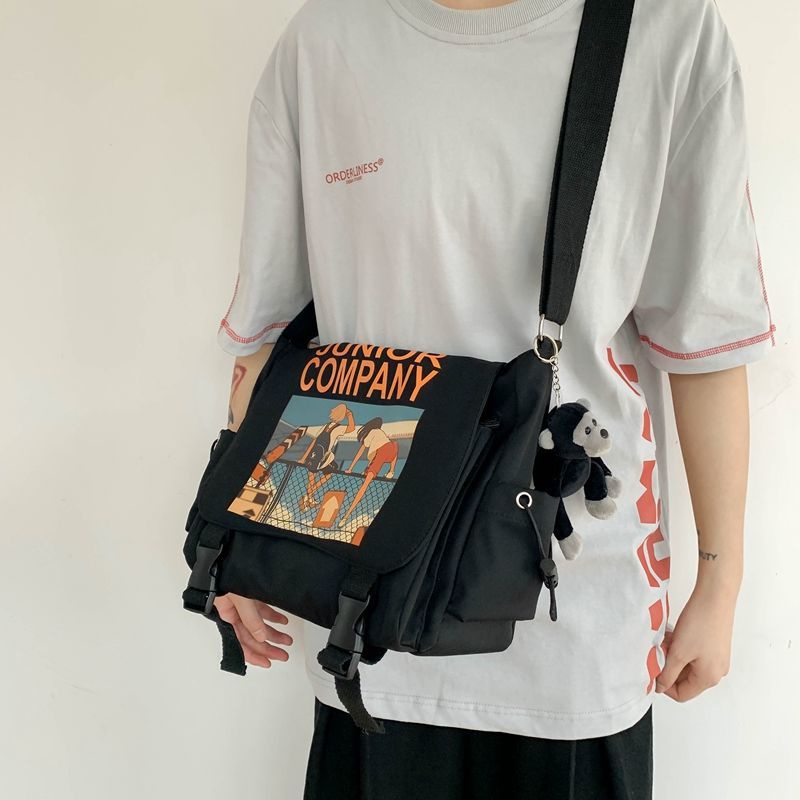 Messenger Bag Male Street Wear AllMatch Harajuku College Student