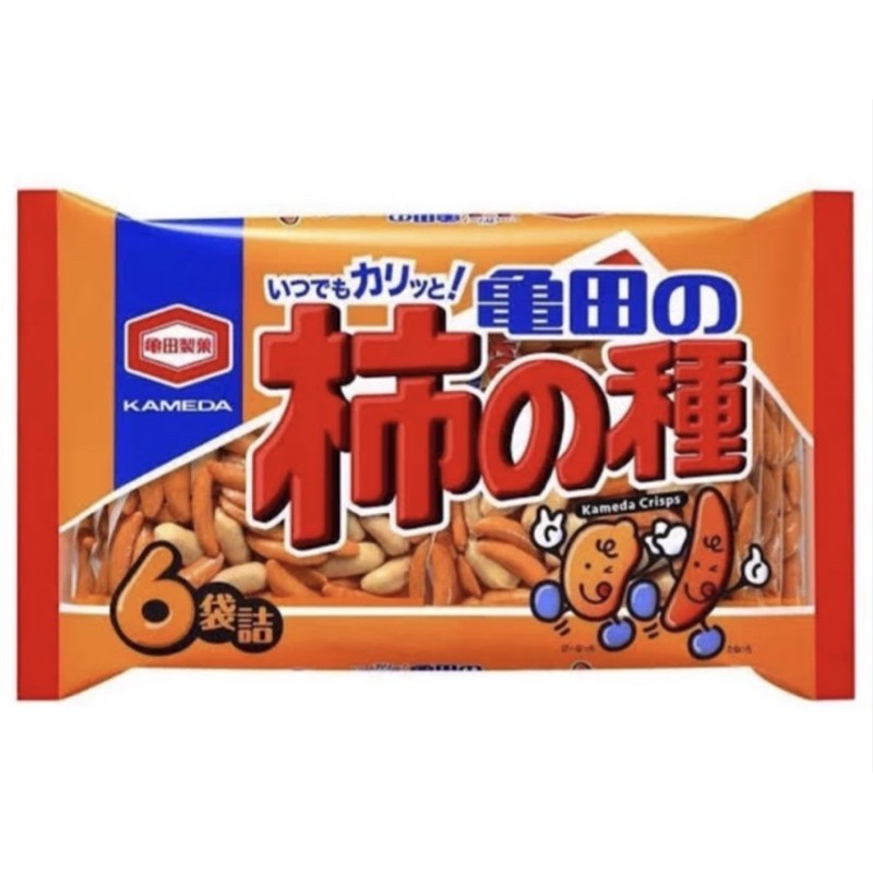 Kameda Crisp Kaki no Tane (Japanese Rice Cracker and Peanut Snack Mix