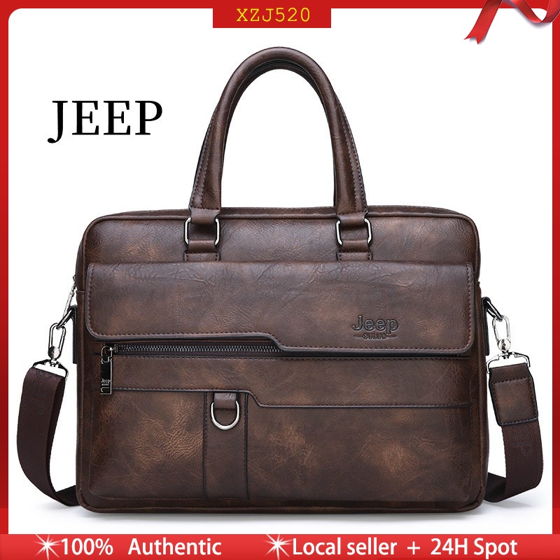 Men's Single Shoulder Bag Messenger Leisure Retro Handbag Briefcase Backpack Jeep Bag Laptop Bag