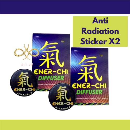 Aim Global ENERCHI Diffuser Anti Radiation Sticker EnerChi Ener Chi