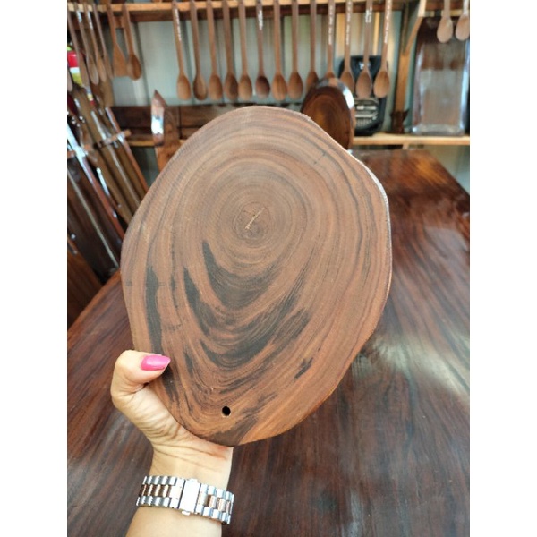 chopping board 6 to7 inches round (magkuno wood) Shopee Philippines