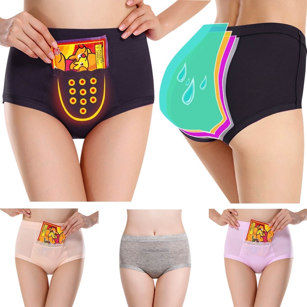 Women Physiological Period Panties High Waist Menstrual Period