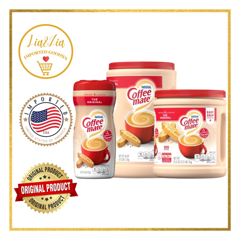 CoffeeMate Coffee Creamer, Original 311.8g / 1kg Shopee Philippines