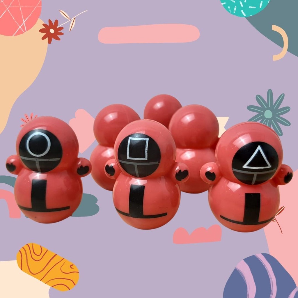 Squid Game Doll Mini Doll Squid Game Mini Cannot ROBOH Dolls Army Squid