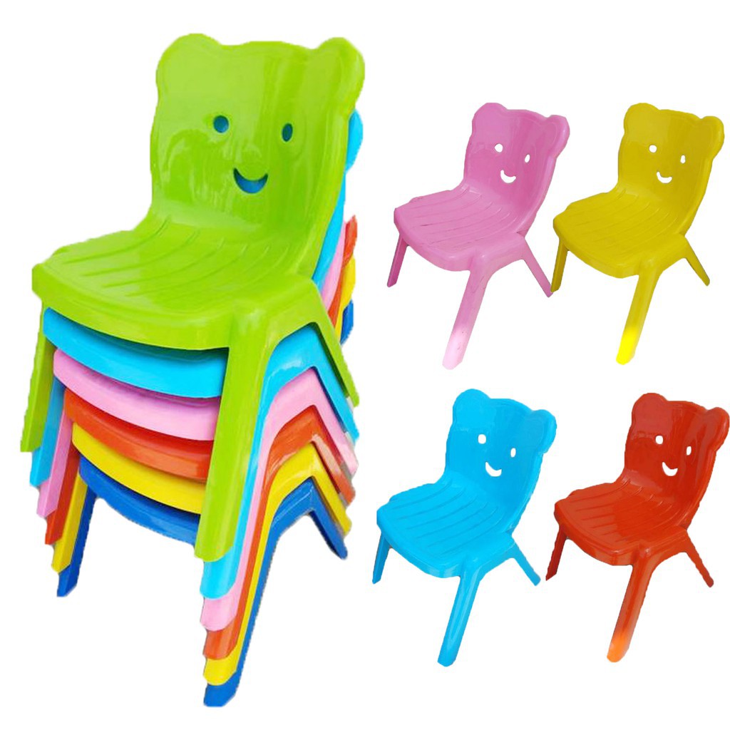 1 Piece Kiddie Panda Bear Design Chair (BLUE AND GREEN ONLY