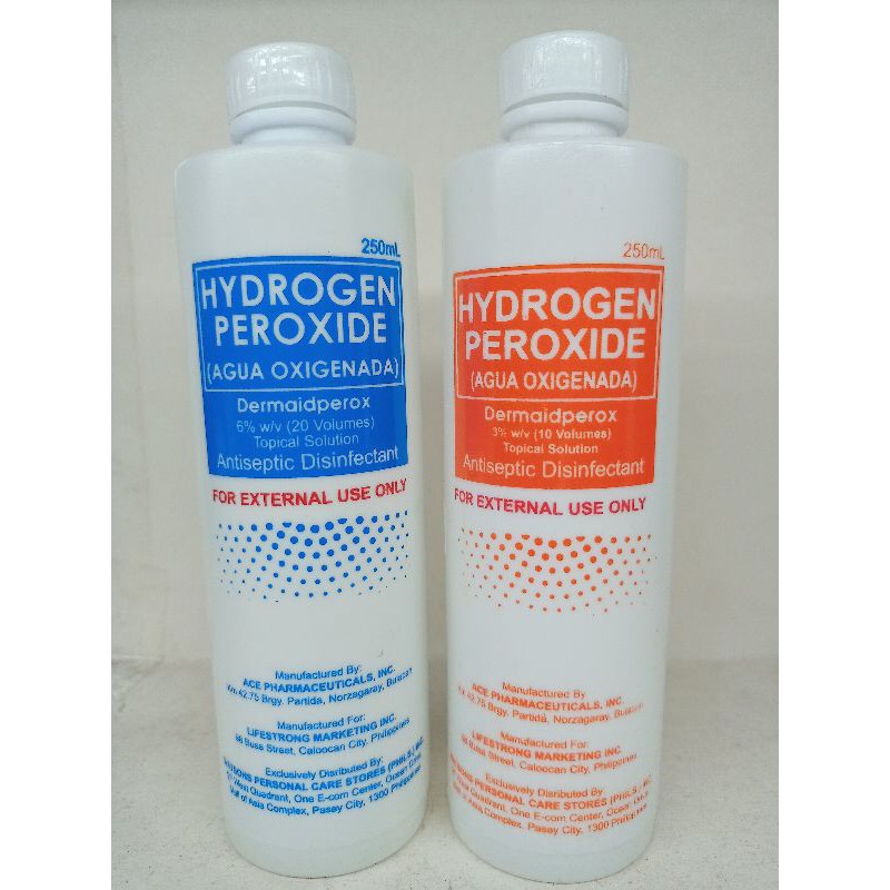 HYDROGEN PEROXIDE (AGUA OXIGENADA) Shopee Philippines