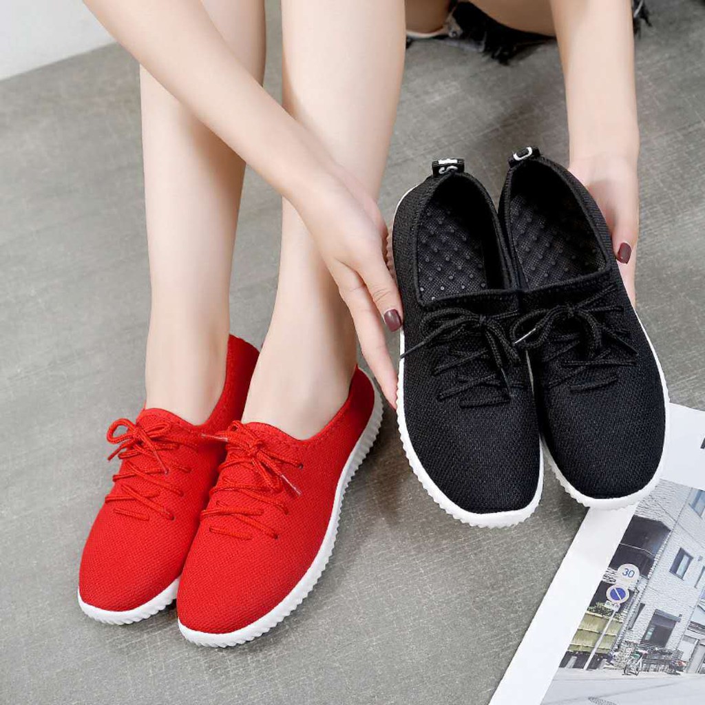 KOREAN RUBBER SHOES SNEAKER SHOES FOR WOMEN K1 Shopee Philippines
