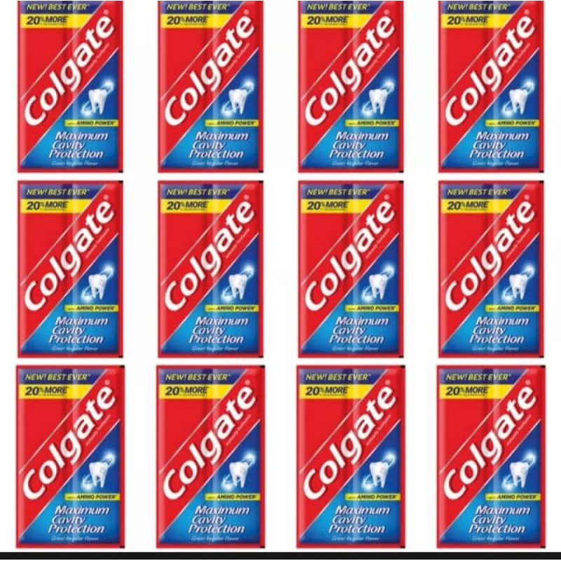 Colgate Toothpaste Twin Pack Sachet 12pcs Shopee Philippines