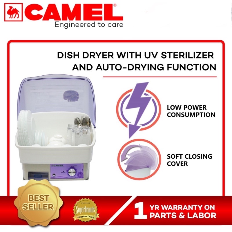 Camel Dish Dryer with UV Sterilizer CDD101S Shopee Philippines