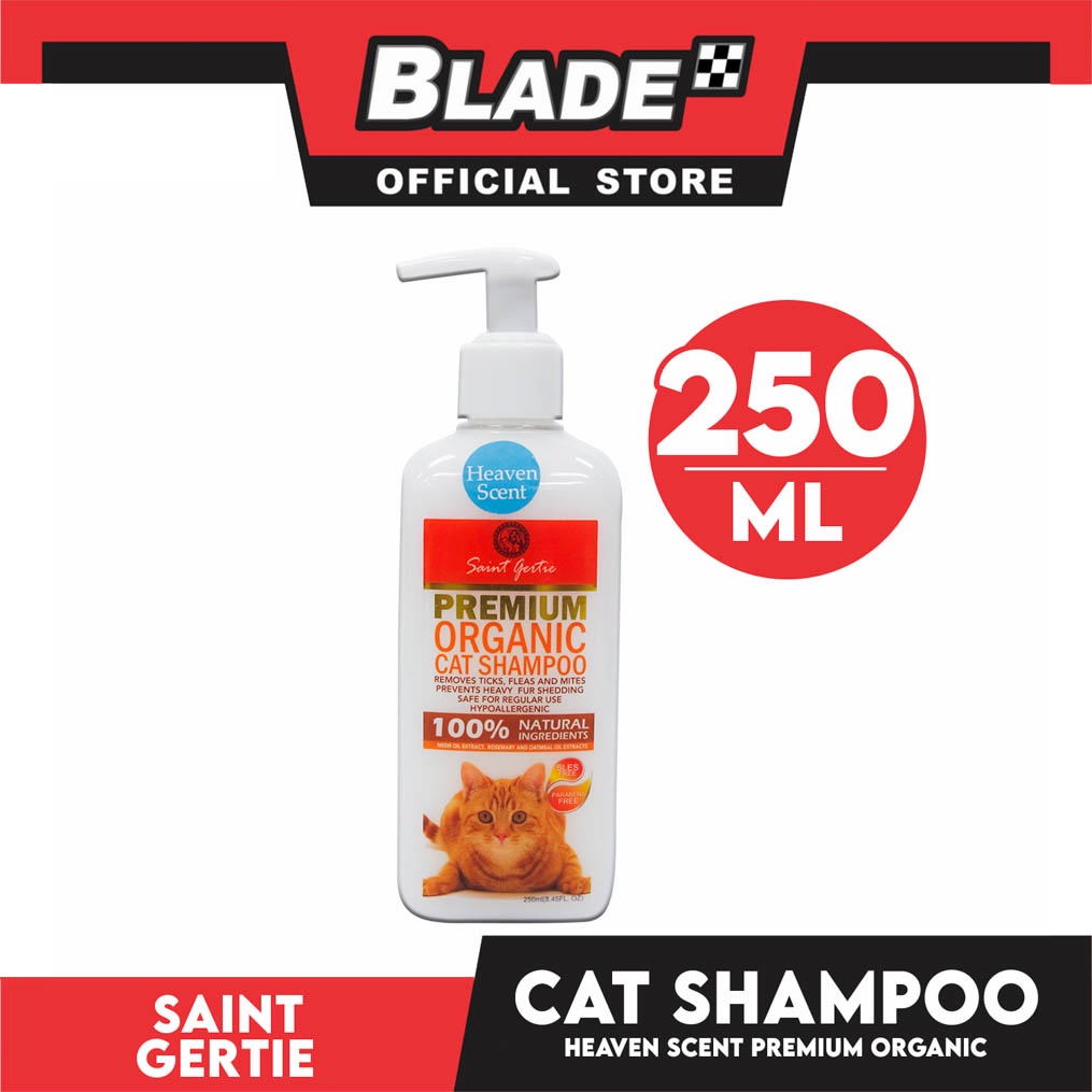 Saint Gertie Premium (Heaven Scent) 250ml Organic Cat Shampoo Shopee