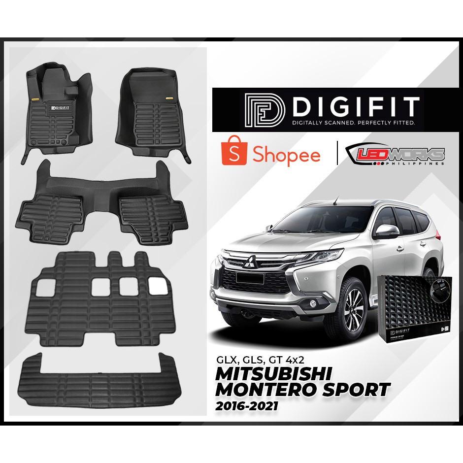 MITSUBISHI MONTERO SPORTS 20162020 Digifit Premium Car Matting