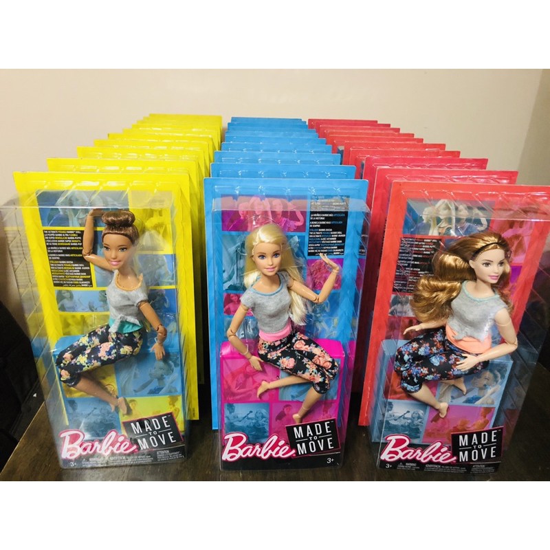 Barbie Made to Move Doll; SRP Php 1299.75 each Shopee Philippines