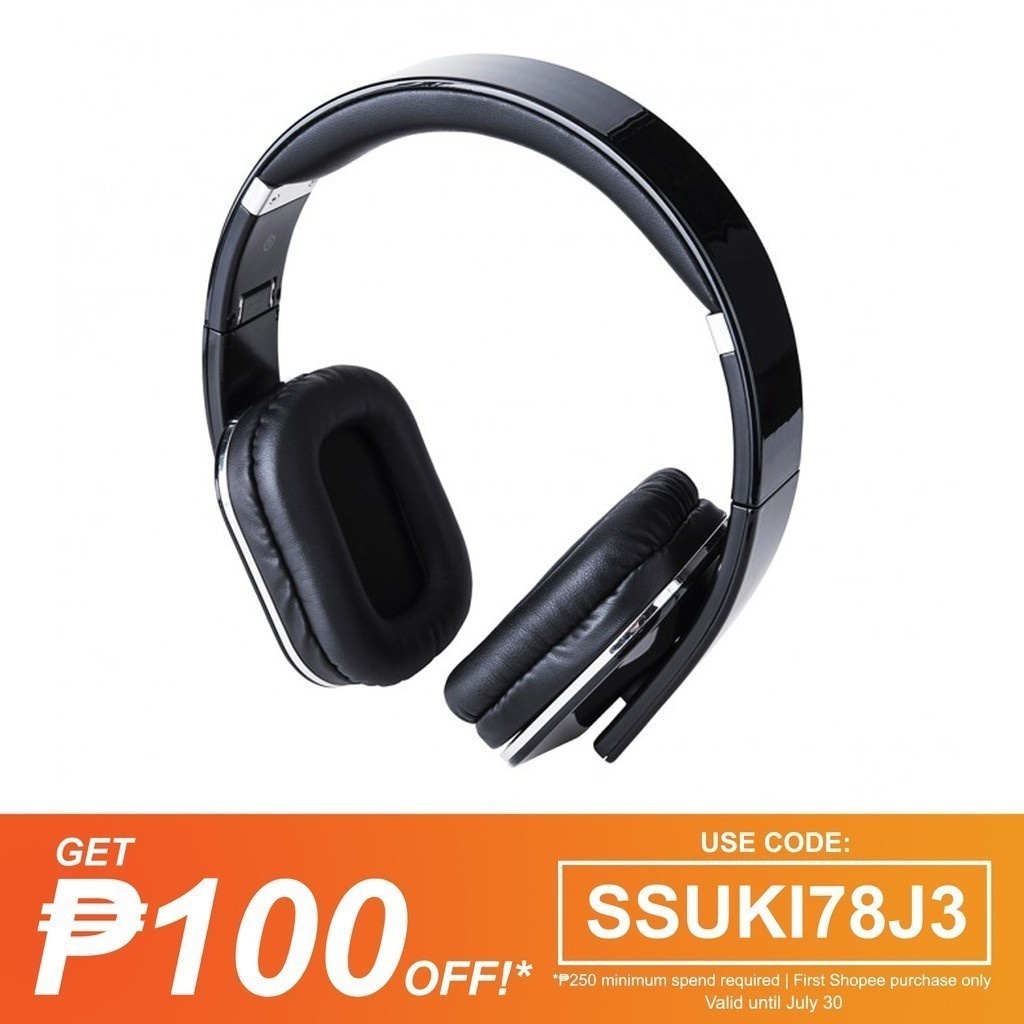 Astrum Wireless APTX CSR Bluetooth Foldable Headset HT500 Shopee