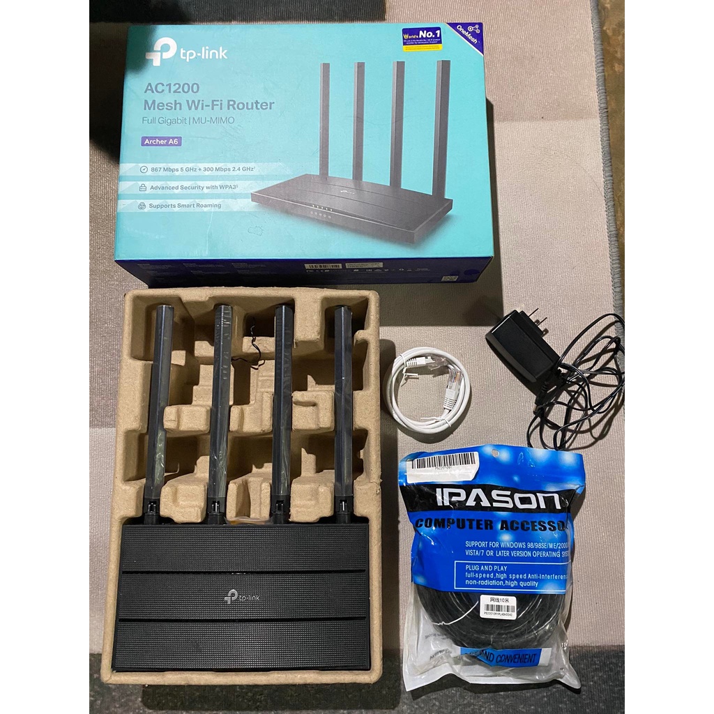 Tp-Link Archer A6 Router | Shopee Philippines