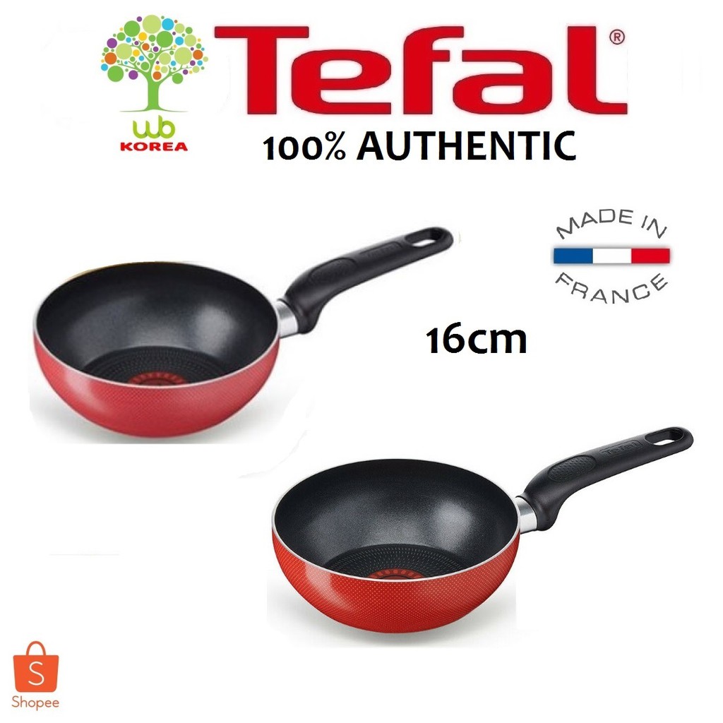 TEFAL Enjoy Mini Wok Pan 16cm Made in France | Shopee Philippines