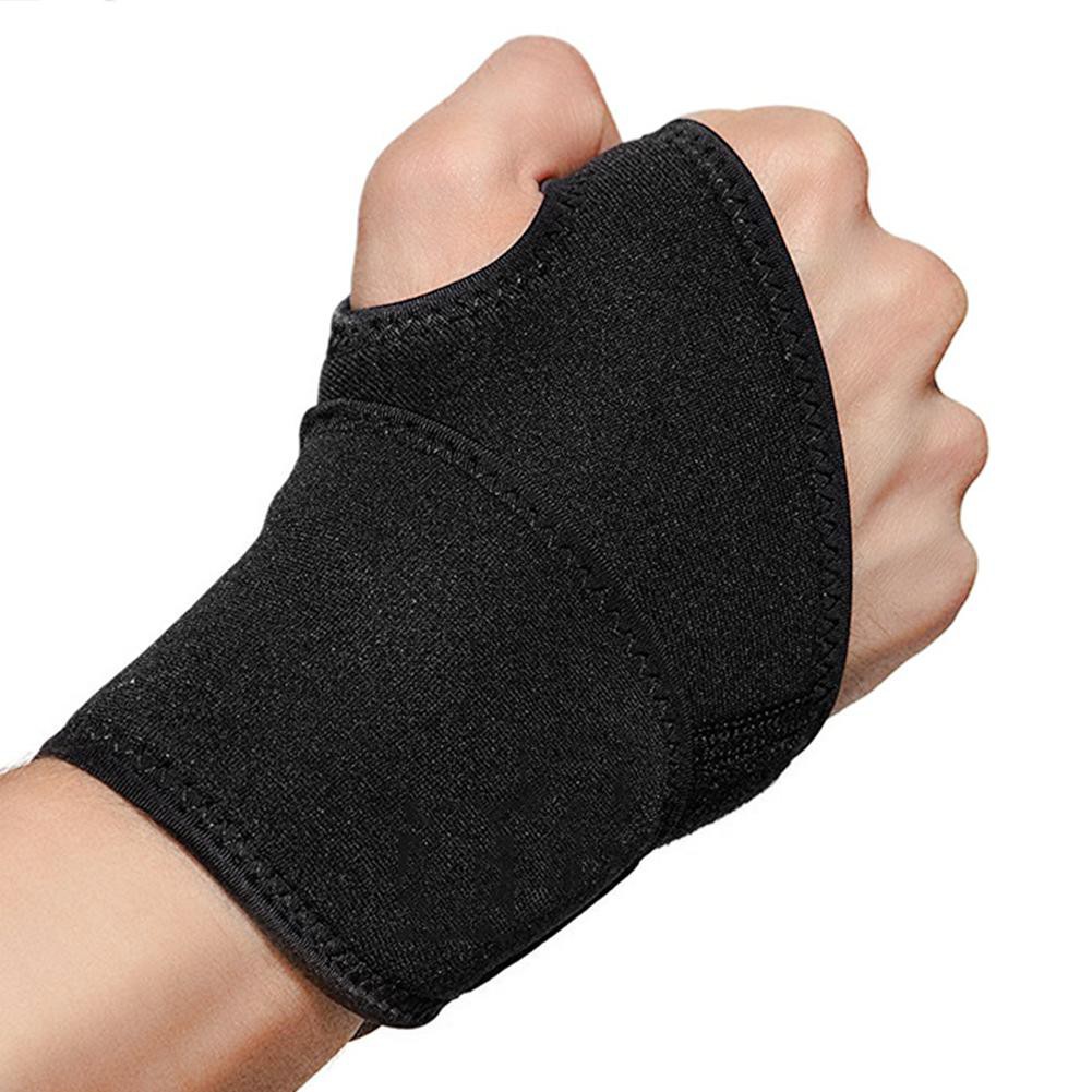mu^Neoprene Elastic Bandage Fitness Hand Palm Brace Wrist Support Palm