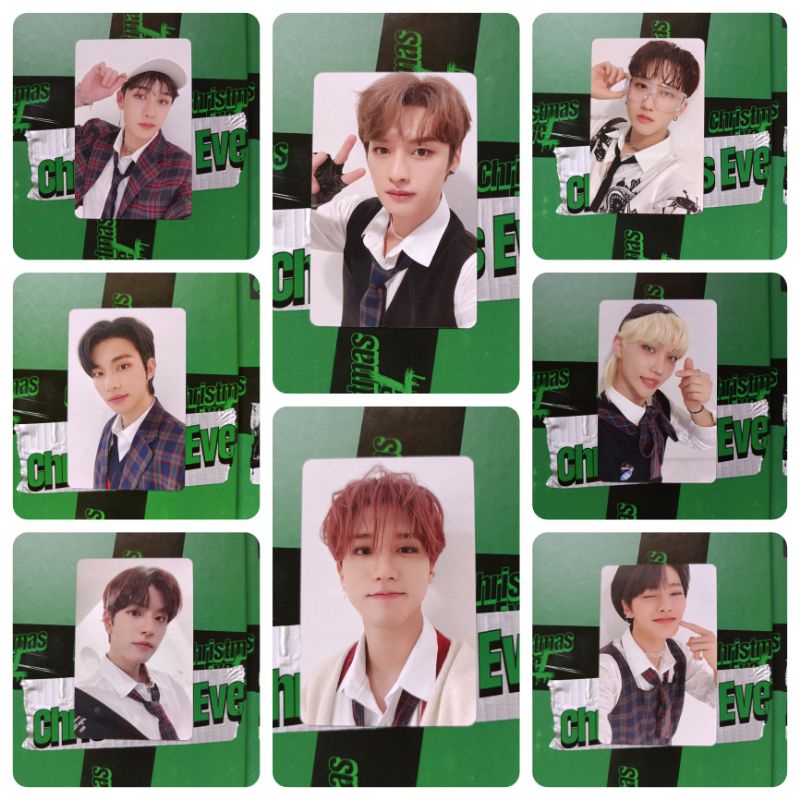 Stray Kids Christmas Evel Official Limited Photocards JYP POB Shopee Philippines