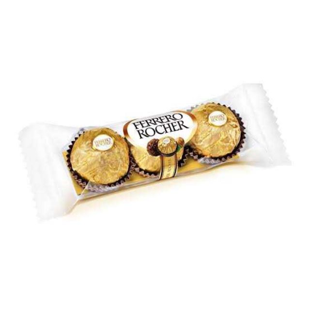 Ferrero rocher 38 grams 3 pcs with seal Shopee Philippines