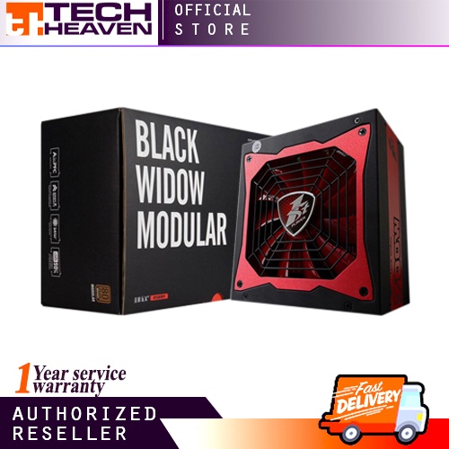 1STPLAYER BLACK WIDOW 700W 80+ BRONZE FULLMODULAR GAMING PSU Shopee