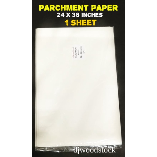 PARCHMENT PAPER, 24 x 36 inches, sold by piece, (BAKING PAPER) Shopee