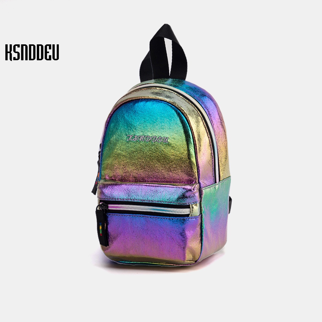 Ksnddeu Super Mini Rainbow Small Cute Backpack for Women Shopee