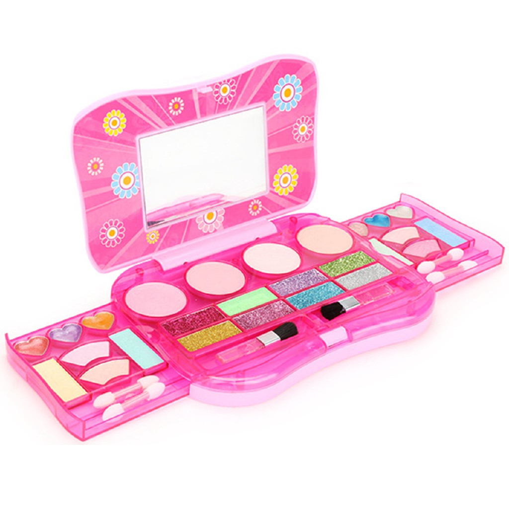 【LIla ready】Princess Makeup Set For Kids Cosmetic Girls Kit Eyeshadow