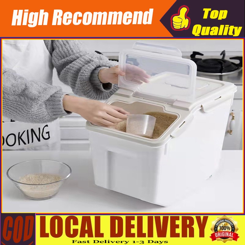Storage Container Food Rice Airtight Keeper 15 Kg 25 Kg Big Dispenser