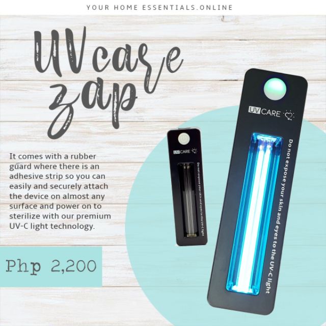 UV CARE ZAP (GUARANTEED LOCAL WARRANTY) Shopee Philippines