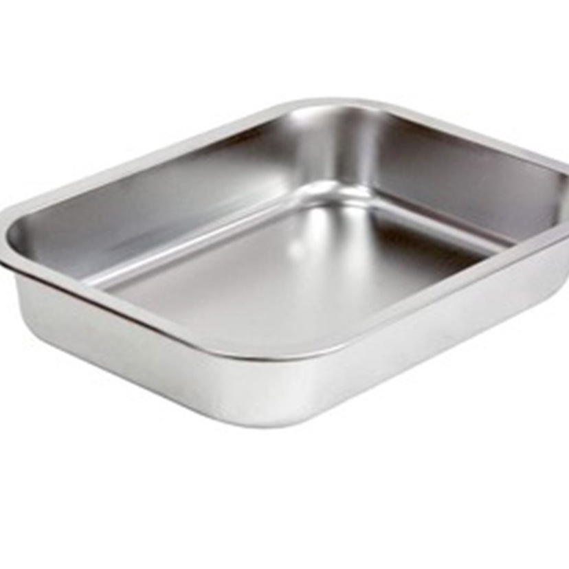 Pan Tray for Food / Ice Stainless Steel Food Carrier Storage Shopee