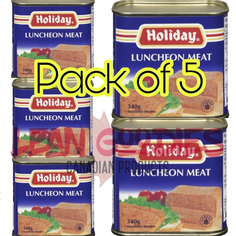 Holiday Luncheon Meat Canada 340g pack of 5 (EXP03/23) Shopee Philippines