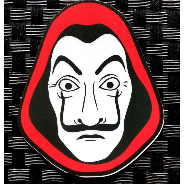 Money Heist Mask Vinyl Sticker Shopee Philippines