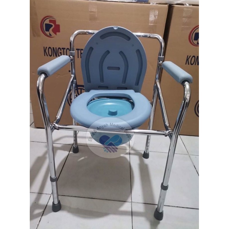 SKELETON COMMODE CHAIR ECONOMY WITHOUT WHEELS Shopee