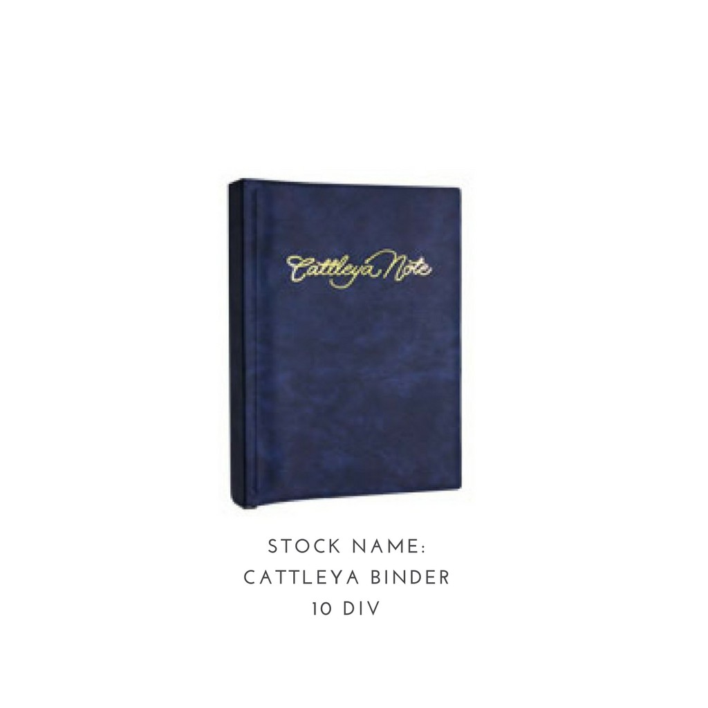 Cattleya Binder Mini/Regular/Big Shopee Philippines