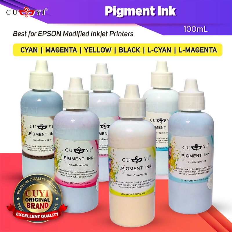 100ml CUYI Pigment Ink Compatible To Epson Head Printer used for