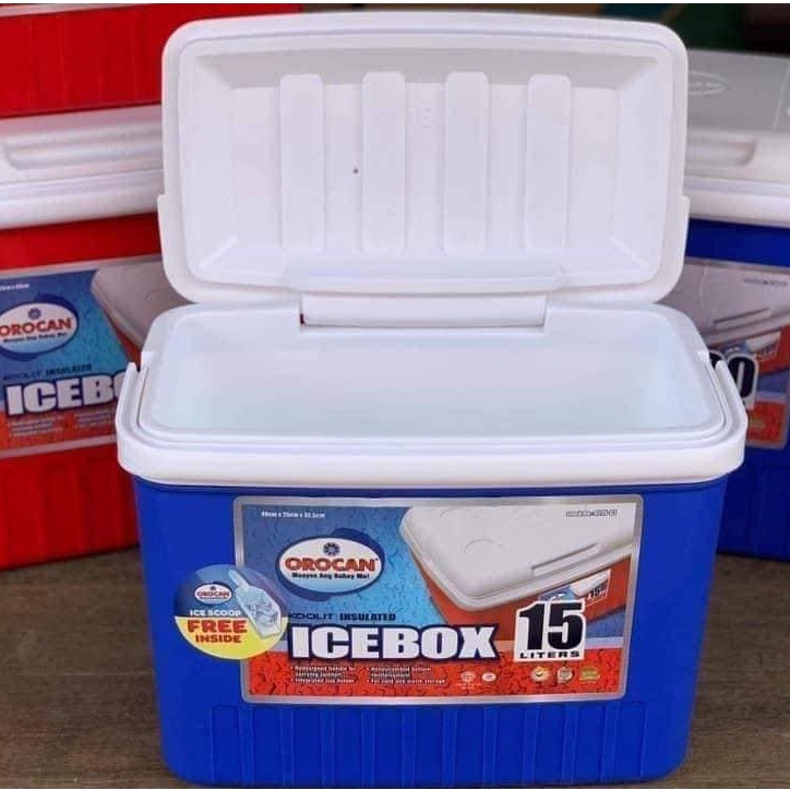 Orocan Ice Box Chest Insulated Cooler 15Liters Shopee Philippines