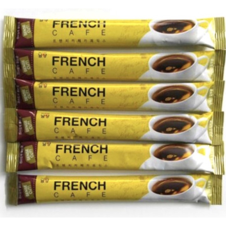 Korean Coffee 12g French Cafe Coffee Mix (sold per stick/sachet